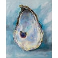 thumbnail image 2 of Vertentes, Jeanette 12x14 White Modern Wood Framed Museum Art Print Titled - Gray Oyster, 2 of 4
