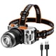 thumbnail image 2 of Linterna Frontal LED Portátil para Acampar  Recargable Por USB Exteriores, 2 of 5