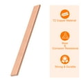 thumbnail image 4 of Uxcell 2Pack 2Pack Copper Flat Bar, 1/4" Thickness x 1" Width x 10" Length Copper Bar Stock, 4 of 6