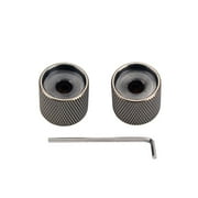2 Pieces Guitar Volume Control Knob Potentiometer Knob Rotary Knob for Electric Guitar ,