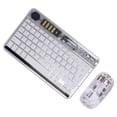 thumbnail image 1 of Wireless Keyboard,  RGB Backlight Keyboard Mouse Set with Mouse for Computer White,Black, 1 of 7