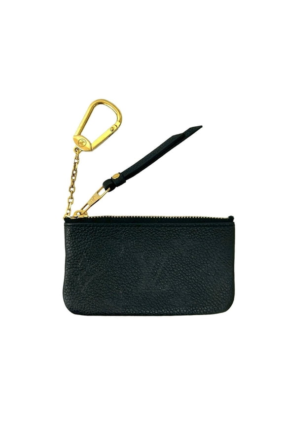 Pre-Owned LOUIS VUITTON Pochette Cl Monogram Empreinte Leather Coin Case/Key Case,... (Good)