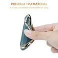 thumbnail image 4 of OFFCURVE for Mazda Key Fob Cover Car Key Case Shell with Gold Keychain fit 2019-2022 Mazda 3 Hatchback CX-5 CX-30 CX-12 (Blue), 4 of 6