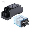 thumbnail image 2 of 8-pin 2 NO 2 NC Simple Installation Power Relay, Electrical Relays, Electrical 18000 Times/hour For Electromechanical Control For Automatic Control, 2 of 8