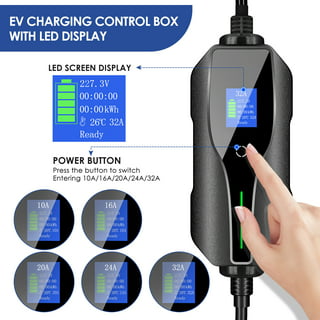 Schumacher Electric SC1455 Level 2 Portable EV Charger - up to 16A
