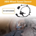 thumbnail image 2 of Unique Bargains ABS Wheel Speed Sensor No.6G9T2C055EBS Rear Left ABS Sensor Set Anti-lock Braking System Sensor for Ford Focus Mondeo 2006-2013, 2 of 7