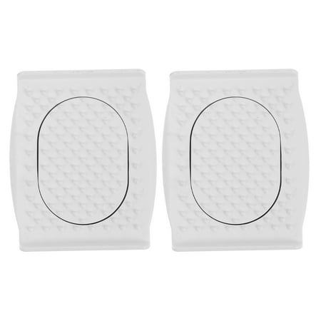

2Pcs Multipurpose Food Safety Holders Practical Food Slicer Safety Guard (White)