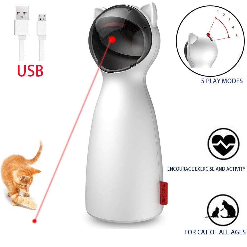Cat Laser Toy Automatic Interactive Toy for Kitten/Dogs P01
