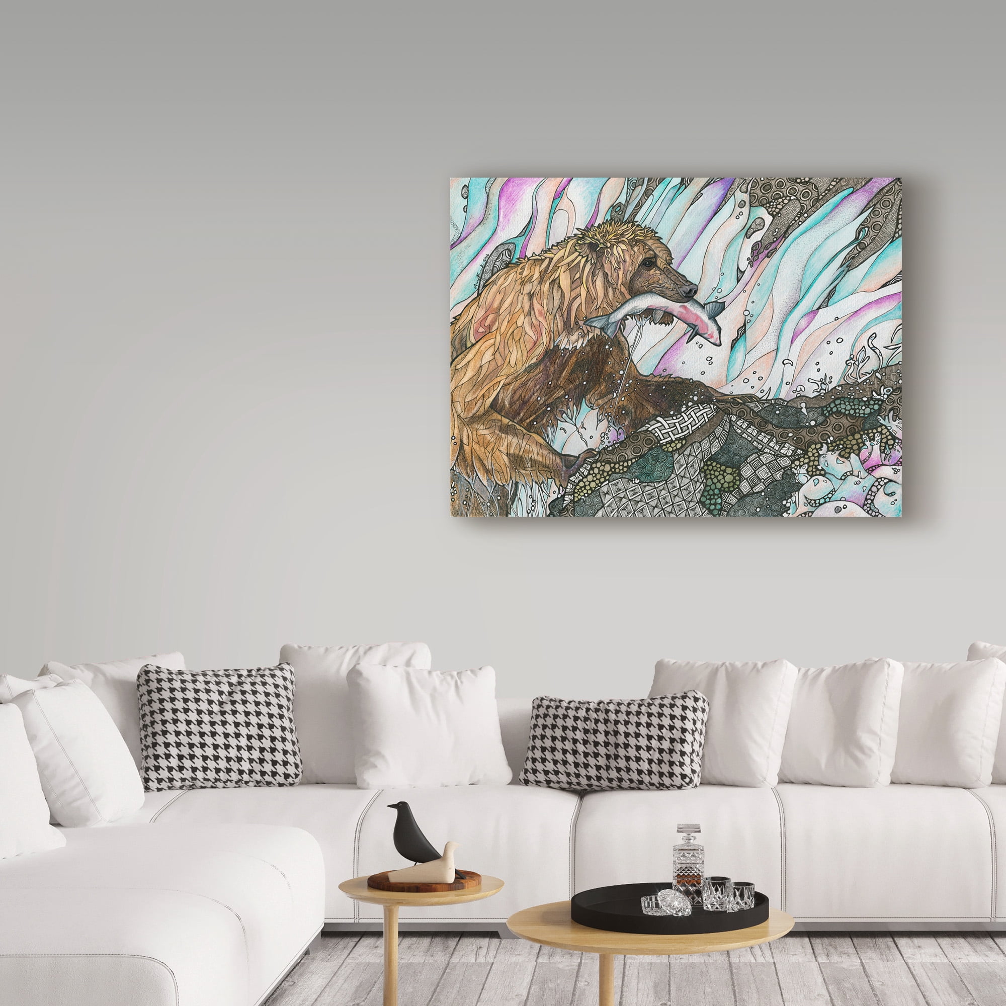 Trademark Fine Art 'The Way Of The River' Canvas Art by Amy Frank