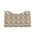 thumbnail image 2 of Uemuo Watermelons Pattern Tissue Box Cover Holder, Triangle with Bottom Belt - PVC Leather Decorative Organizer for Tabletop, Bathroom, Car, Office, 2 of 9