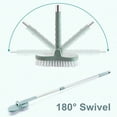 thumbnail image 4 of 1 Piece Scalable Rotatable Long Extendable Handle Removable Tub/Bathroom/Tile/Scrub Brush Scrubber, 4 of 8