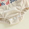 thumbnail image 5 of 4th of July Infant Baby Girls Romper Independence Day Outfit Newborn 0 3 6 12 18 Months Girl Jumpsuit Overall, 5 of 6