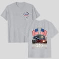 thumbnail image 4 of idosla Womens 250 Anniversary USA Shirt 4th of July Independence Day Anniversary Tops Short Sleeve Shirt USA Olympic Apparel (Grey, XL), 4 of 9