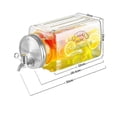 thumbnail image 2 of 3 Litre Glass Water Dispenser With Tap And Stainless Steel Spigot, 2 of 5