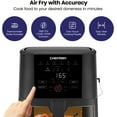 thumbnail image 2 of Chefman Air Fryer w/ Digital Touch Display, 5 Qt. Capacity, Windowed Basket - Black, New, 2 of 11
