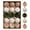 C149, variant on WWG Velvet Christmas Ball Ornaments, 6cm Festive Holiday Decor, 15PCS Set with Hanging Loops, for Christmas Tree Wreath Table Settings, Party Decorations