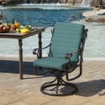 thumbnail image 3 of ARDEN Outdoor Dining Chair Cushion 20 x 20, Alana Tile, 3 of 12