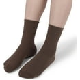 thumbnail image 5 of NANAhuang Women Casual Calf Socks - Cute Cotton Crew Socks - Thin Soft Above Ankle Socks 6 Pairs Size 5-10, 5 of 6