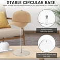 thumbnail image 4 of 3 Pack Acrylic Hat Stand Holder Kit Stable Easy to Install Baseball Hat Rack Stand Set Versatile Round Caps Acrylic Risers for Display, 4 of 10