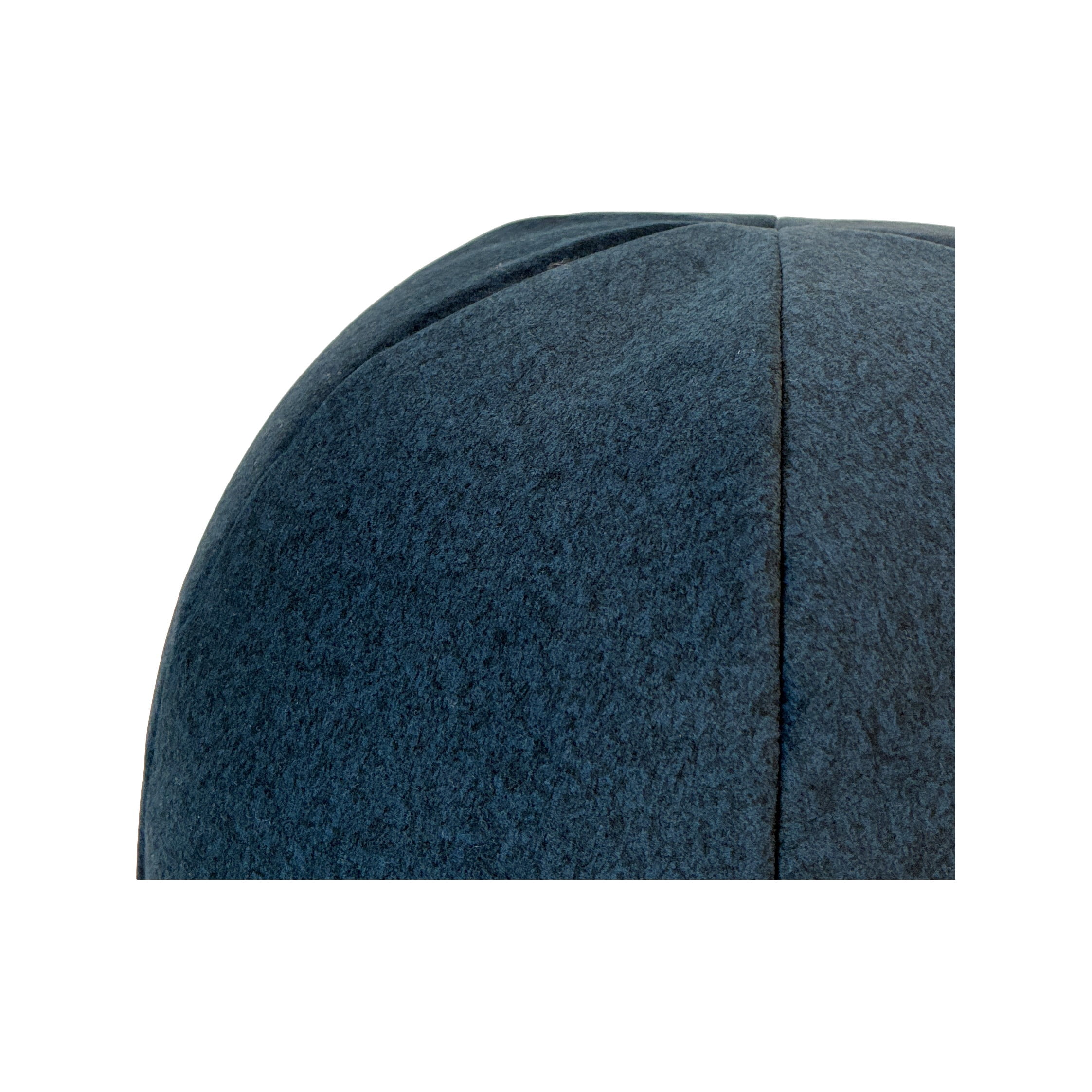 Qiviut Blue Round Pillow