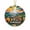 Ashland Oregon, variant on Kodiak Island Travel Map Ornament, Alaska Map Ornament, Travel Souvenir Keepsake Christmas Tree Ornament