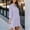 Purple, variant on Itsame Womens Mini Dresses, Long Sleeve Casual Classic Stripes Mid-Calf Shirt Dress Khaki S