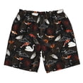thumbnail image 3 of Uemuo Animal Koi Fish Pattern Men's Swim Trunks Hawaiian Beach Bathing Suit Swimsuits Beach Quick-Dry Shorts with Pockets-X-Large, 3 of 9
