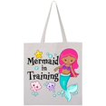 thumbnail image 3 of Inktastic Mermaid in Training Tote Bag, 3 of 4
