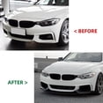 thumbnail image 5 of Car Front Spoiler Splitter Lip For BMW 4 Series F32 F33 F36 M 2014-2020 CB Style Glossy Black, 5 of 10