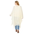 thumbnail image 2 of Woman Within Plus Size Fringed Cape Sweater, 2 of 5