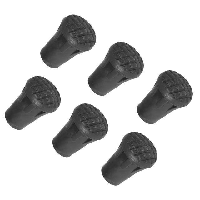 Embout de Bâton de Randonnée, 6 Pcs/ensemble Remplacement Embout de Bâton de Randonnée Extérieur Protecteur de Bâton de Marche sur Mesure