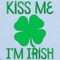 thumbnail image 2 of CafePress - Kiss Me I'm Irish Long Sleeve Infant Bodysuit - Long Sleeve Cotton Baby Bodysuit, 2 of 4