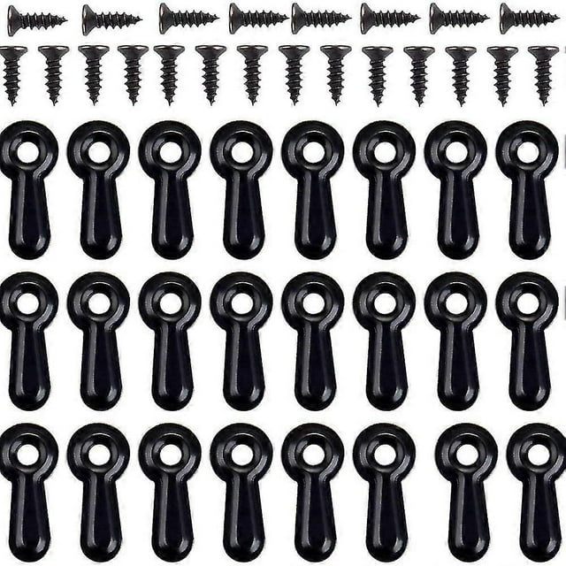 Picture Frame Turn Button Fasteners Set, 100 PCS Picture Frame Backing Clips Photo Frame Hardware Clips