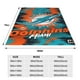 thumbnail image 5 of Manta de franela personalizada para adultos con diseño de delfines, ligera, cálida y súper suave. Manténgase abrigado en casa el día del juego, 5 of 8