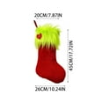thumbnail image 3 of Gilded Plush Christmas Socks, Gift Bags, ChristmasCandies, Gifts and Decorative Items christmas decorations, 3 of 6