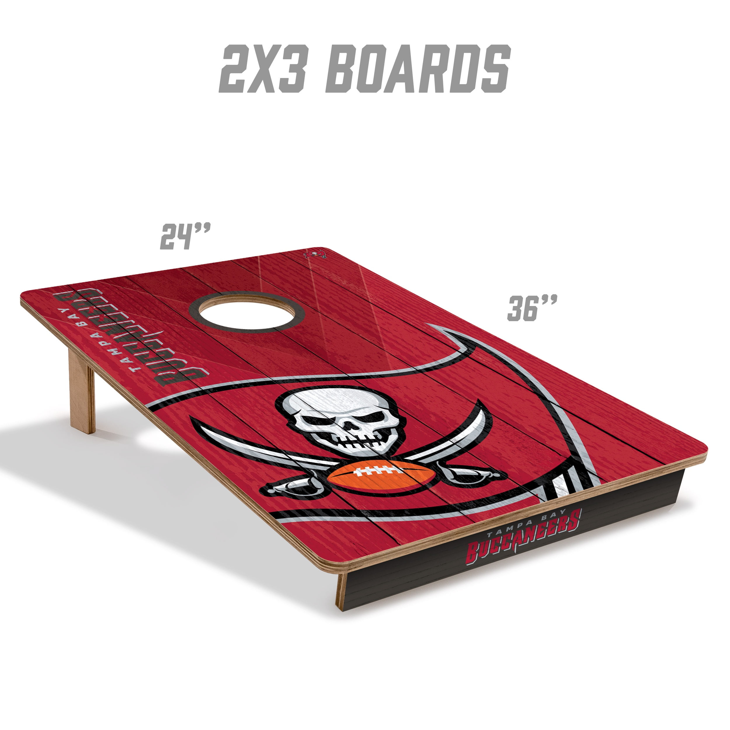 YouTheFan NFL Tampa Bay Buccaneers 2' x 3' Cornhole Game