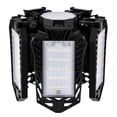thumbnail image 4 of GOOHOCHY Adjustable LED Garage Light with 5 Foldable Panels for 360 Degree Lighting in Black Plastic, 4 of 8