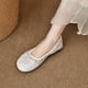 thumbnail image 2 of Zapatos Planos Ballet Kuymtek Mujer Oficina Malla Floral Transpirables Punta Redonda encaje, 2 of 9