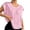 Pink, variant on Luxuriously Soft Breathable Mesh Yoga Top for Women with Open Back Loose Fit Gym Shirt Daily Wear Tennis Sessions