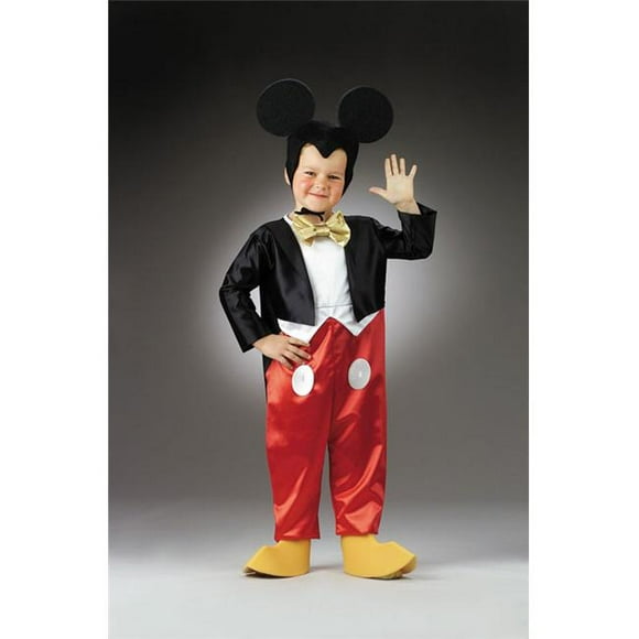 Costumes For All Occasions DG5027M Mickey Mouse Deluxe 3T To 4T