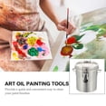 thumbnail image 3 of 1PC Stainless Steel Pen Washing Barrel Premium Durable Paint Brush Washer, 3 of 4