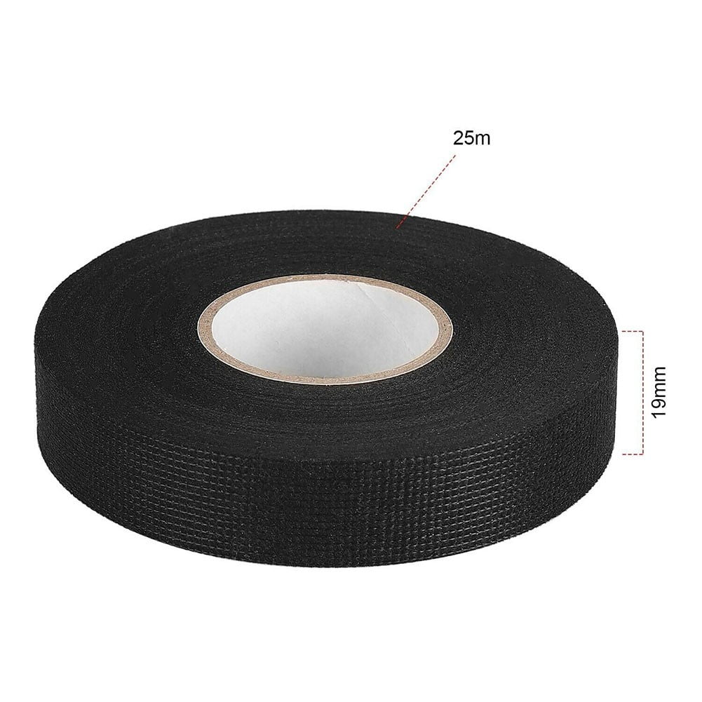 JVCC DCC-9P Double-Sided Fabric Tape: 1/2 in x 75 ft. (White