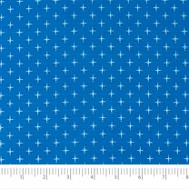 Singer Fabric, 100% Cotton, Sewing & Crafting, 44" Wide, Embroidery Fabric, Navy, Cut by Yard