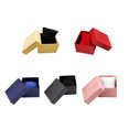 thumbnail image 2 of Cajas para pulseras Estuche rígido duradero de moda Caja de regalo Estuches para relojes Empaquetado de joyas Cumpleaños de Navidad Almacenamiento y organización del hogar Negro 9*8*5.5 cm Wosthever  HA078024-04, 2 of 6