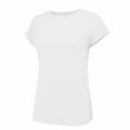 thumbnail image 5 of Endives Women's Short Sleeve T Shirts Casual Solid Color Tops Basic Loose Crew Neck Pullover Tee, 5 of 8