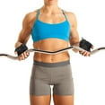 thumbnail image 2 of GoFit GF-WCT-LG/SLV Women's Xtrainer Cross-Training Gloves (Large/Silver), 2 of 5