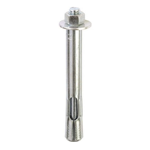 Red Head 11281 3/8 in. x 3 in. Zinc-Plated Steel Hex Head Sleeve Anchors - pack of 3