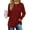 Wine Red, variant on Blouses for Women Dressy Long Sleeve Shirts Casual Fall Tops Winter Tunic with Pleats