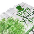 thumbnail image 6 of Happy St. Patrick's Day Shower Curtains for Bathroom, Funny Cute Gnome on Farmhouse Green Truck Fabric Shower Curtain Set, Clover Leaves on Rustic Grey Wooden Bathroom with Hooks, 72x72 Inch, 6 of 7