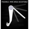 thumbnail image 5 of Support de Téléphone Pliable, Support de Tablette Réglable Universel Multi-Angle (Blanc), 5 of 5